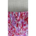 Hyacinth House Fuschia Brushstrokes Aurora Halter Neck Midi Dress Womens Large
