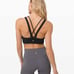 Lululemon Pushing Limits Bra *Light Support For C/D Cup Black 6