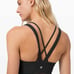 Lululemon Pushing Limits Bra *Light Support For C/D Cup Black 6