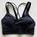 Lululemon Pushing Limits Bra *Light Support For C/D Cup Black 6