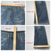 G-Star Raw Denim Mens A Crotch Straight Leg Jeans Vintage Wash Medium Blue 32x34
