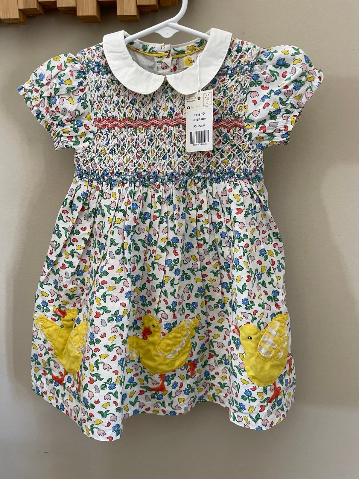 Baby Boden spring dress size 18-24