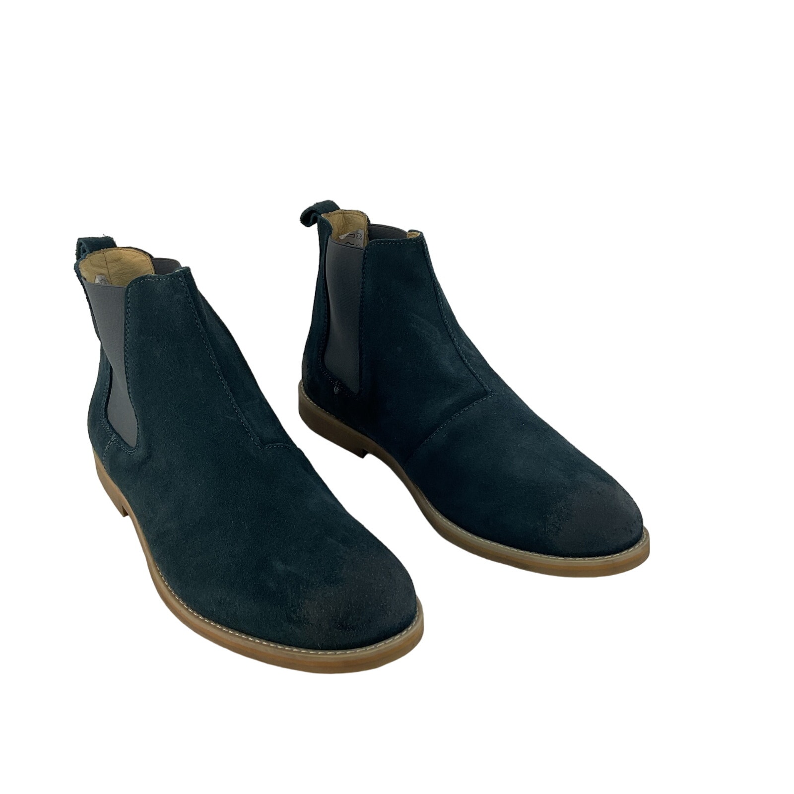 blue suede boots mens