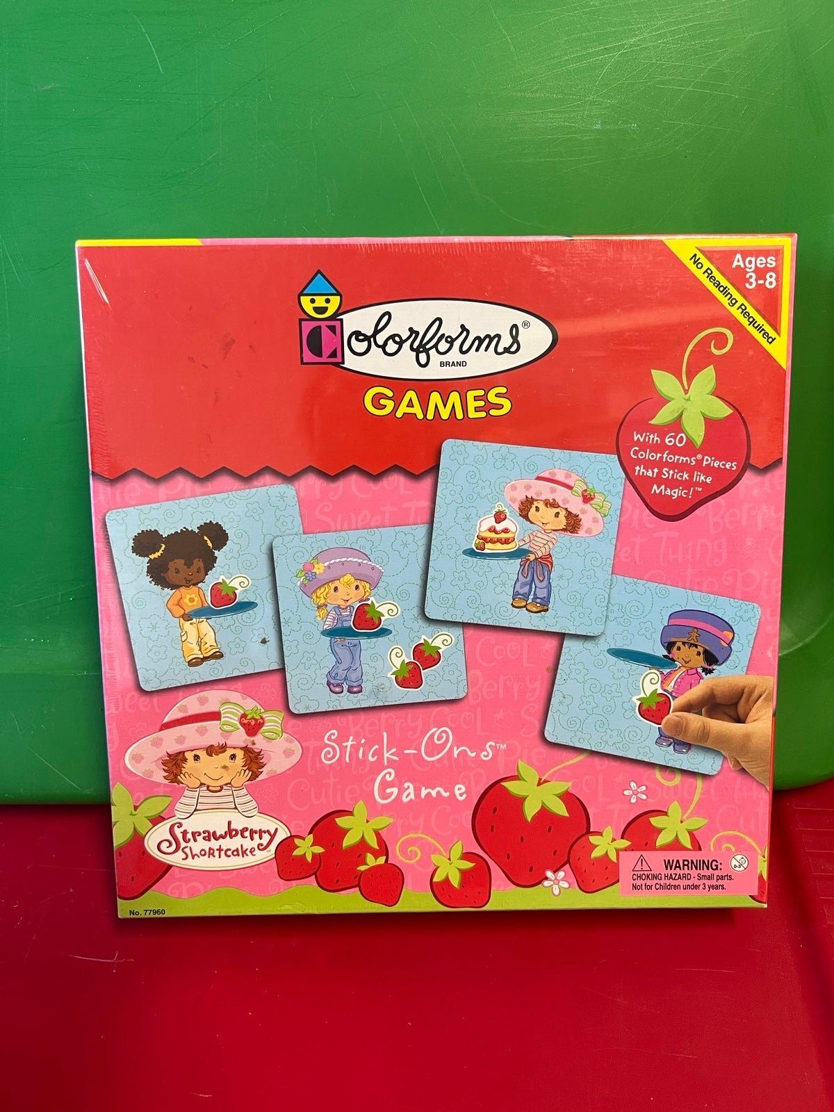 Strawberry shortcake color forms new colorforms