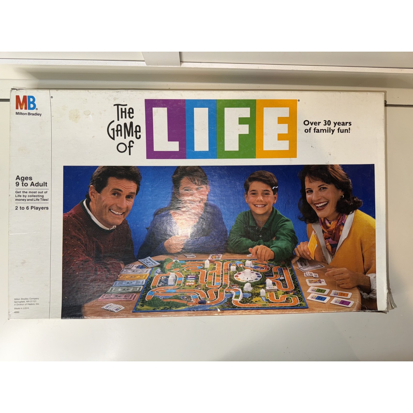Vintage The Game Of Life Board game 1991 By Milton Bradley 100% Complete