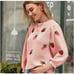 Zara Strawberry knit sweater