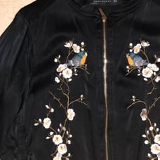 Embroidered Bomber Jacket