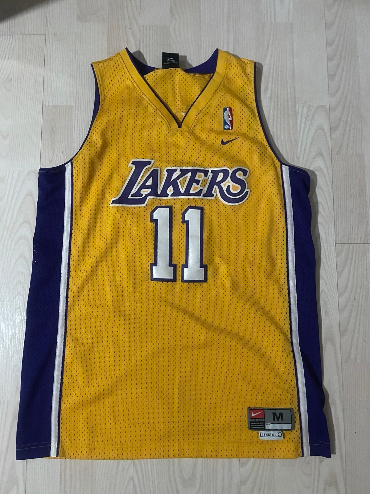 Vintage 2003 Karl Malone Nike Los Angeles Lakers Nike Mens Jersey size medium +2