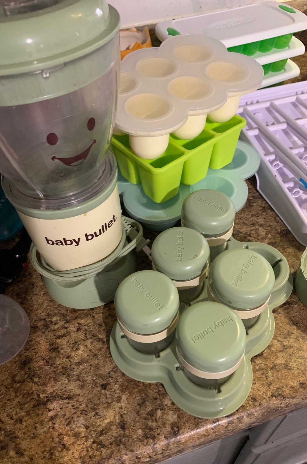 Baby Bullet,food Storage,bottle Rack