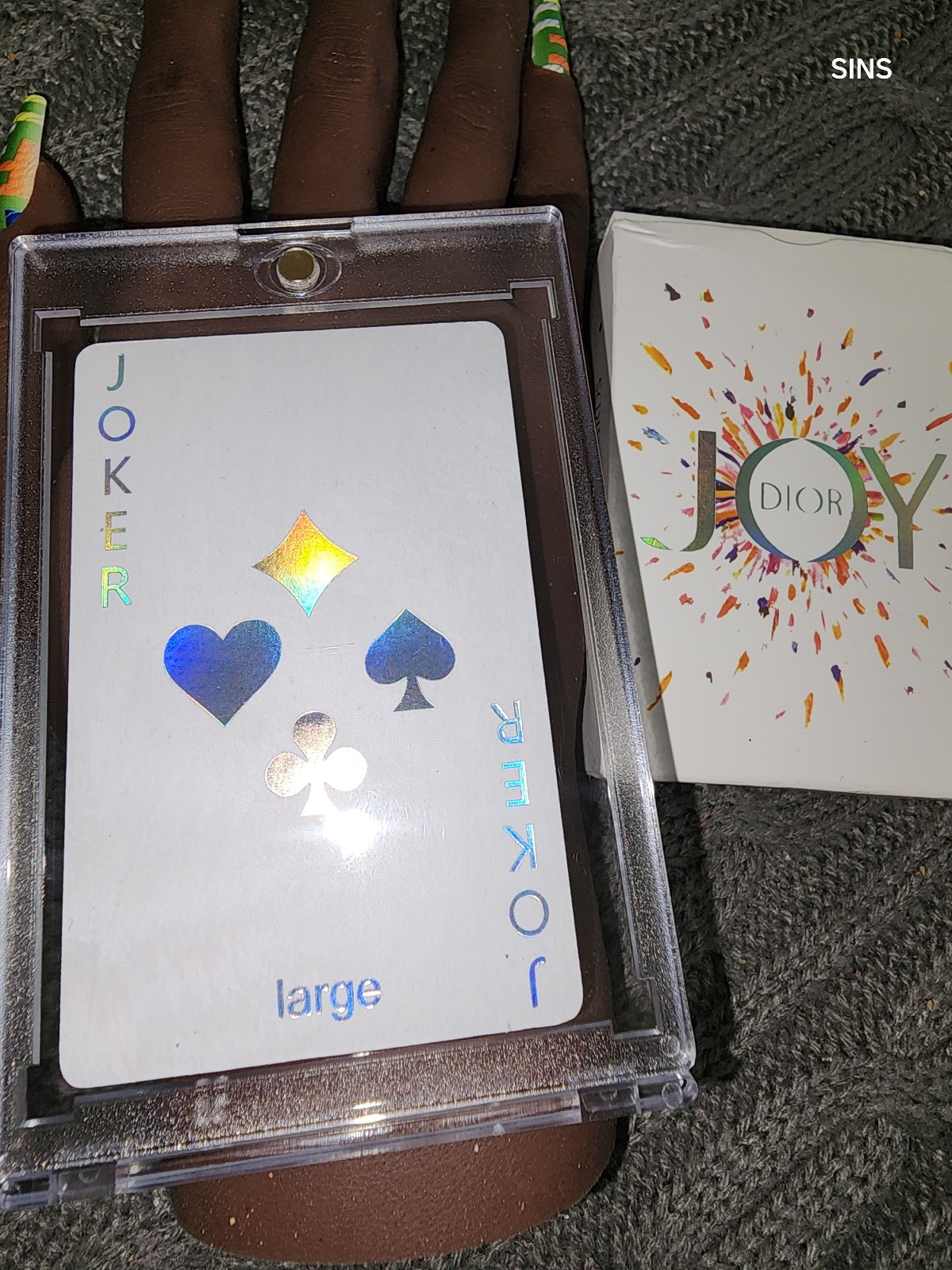 Card Dior joy BIG JOKER