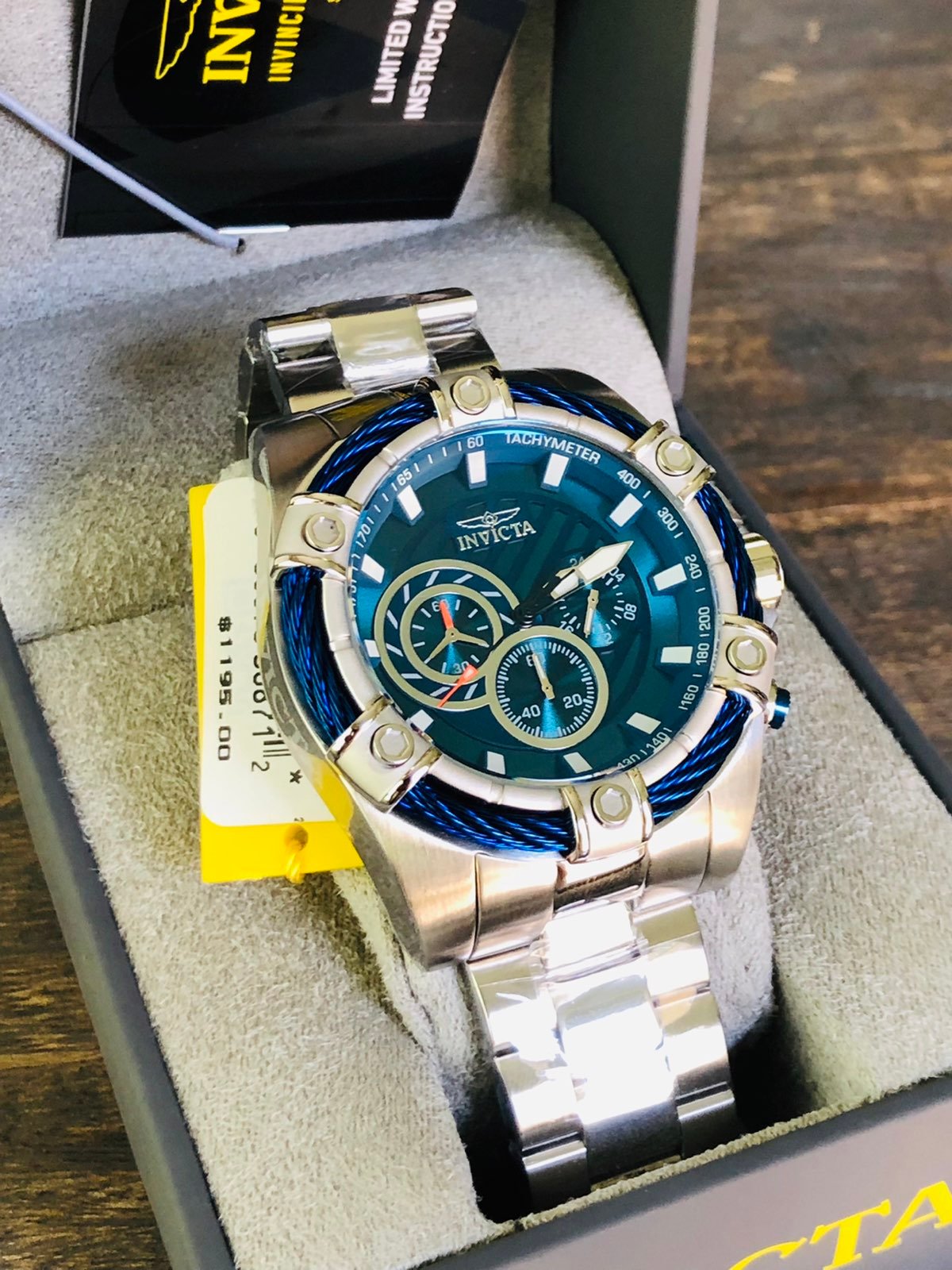 Fathers Day Gift Invicta Watch Men New Chronograph *SAME-DAY FAST SHIPPING FEDEX