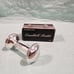 Vintage Silverplated Dumbbell Rattle Baby Gift