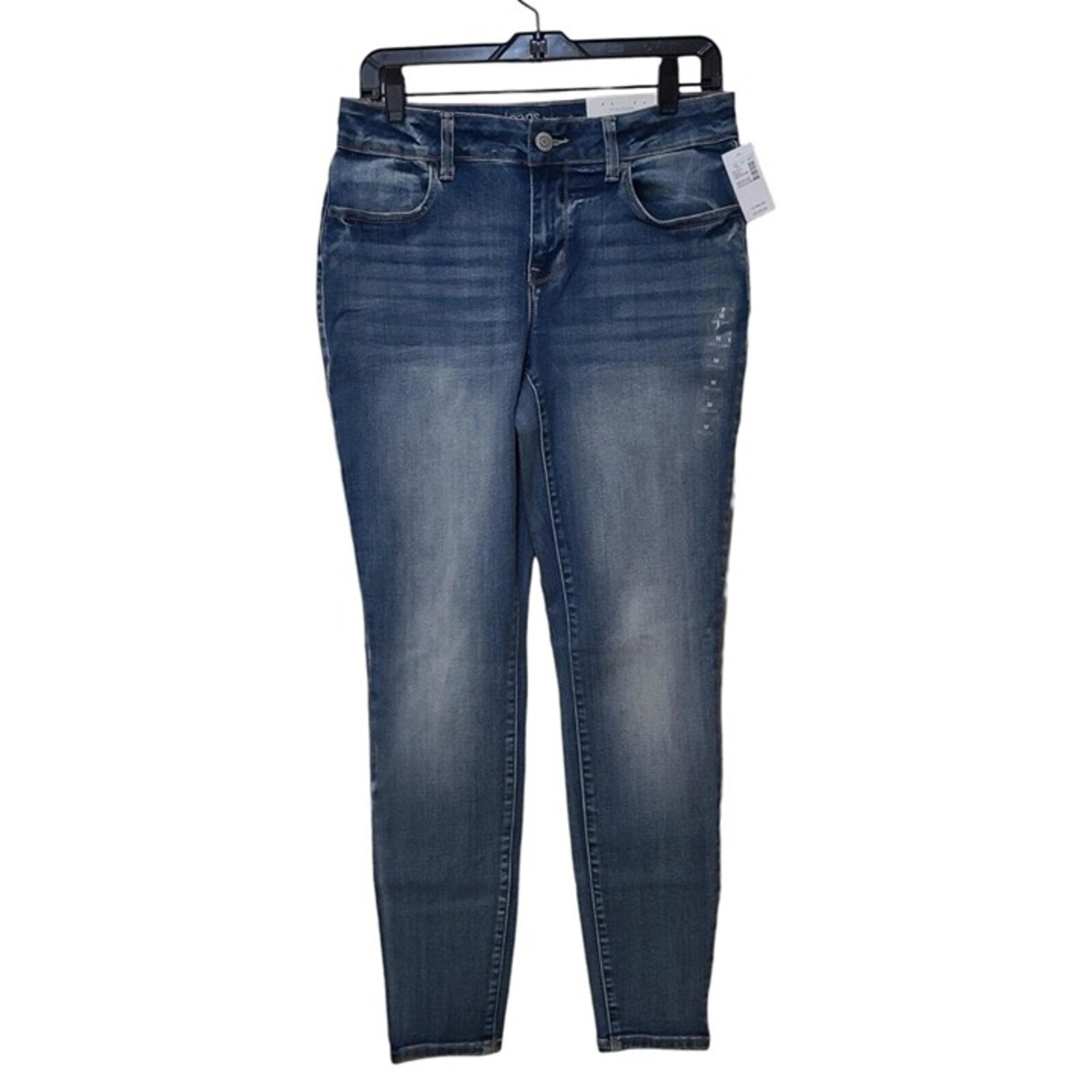 Maurices Jegging Denim Flex Mid Rise Size Medium Regular Blue Medium Wash NWT
