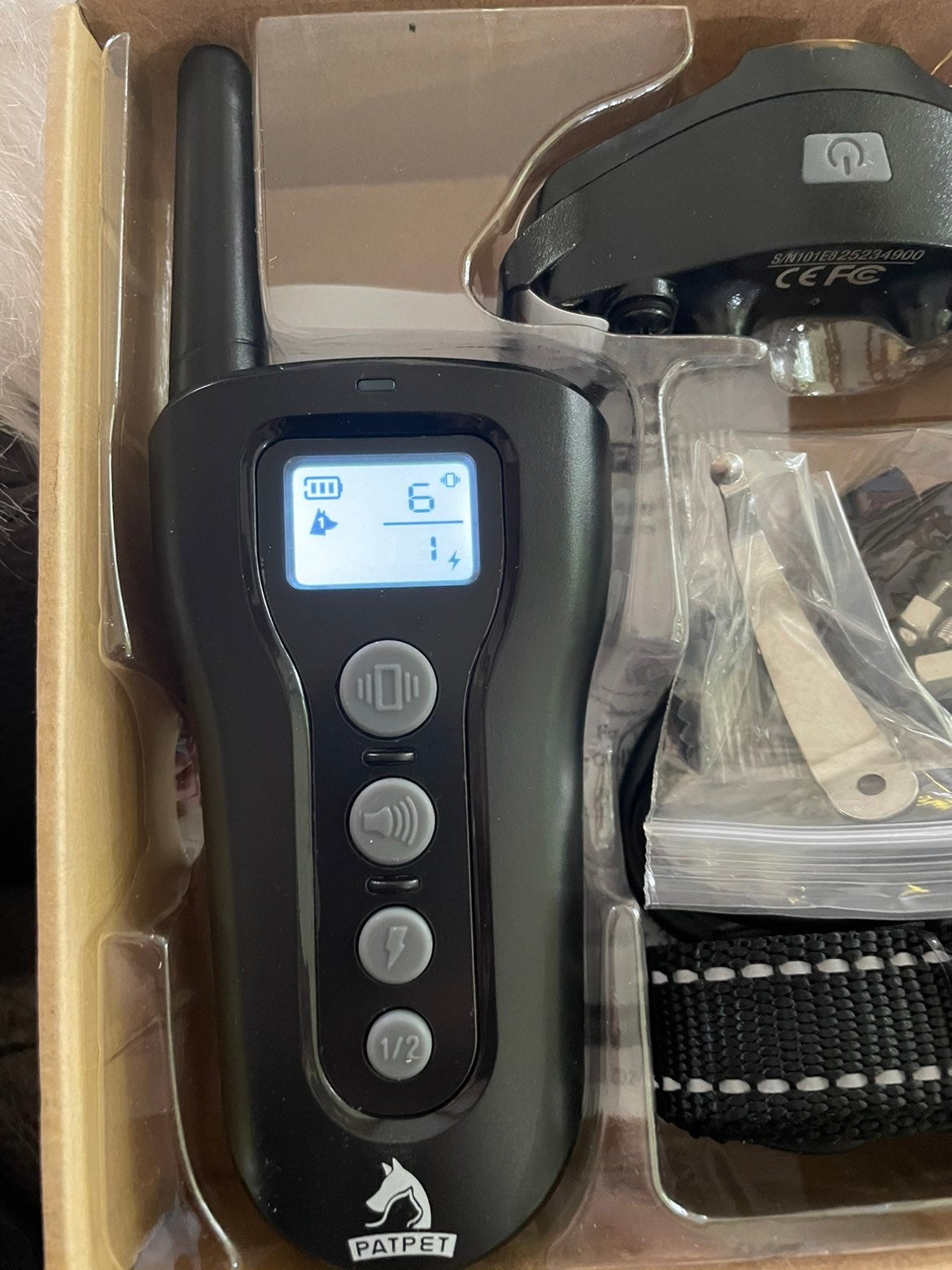 Dog Training Collar with Remote Recharge