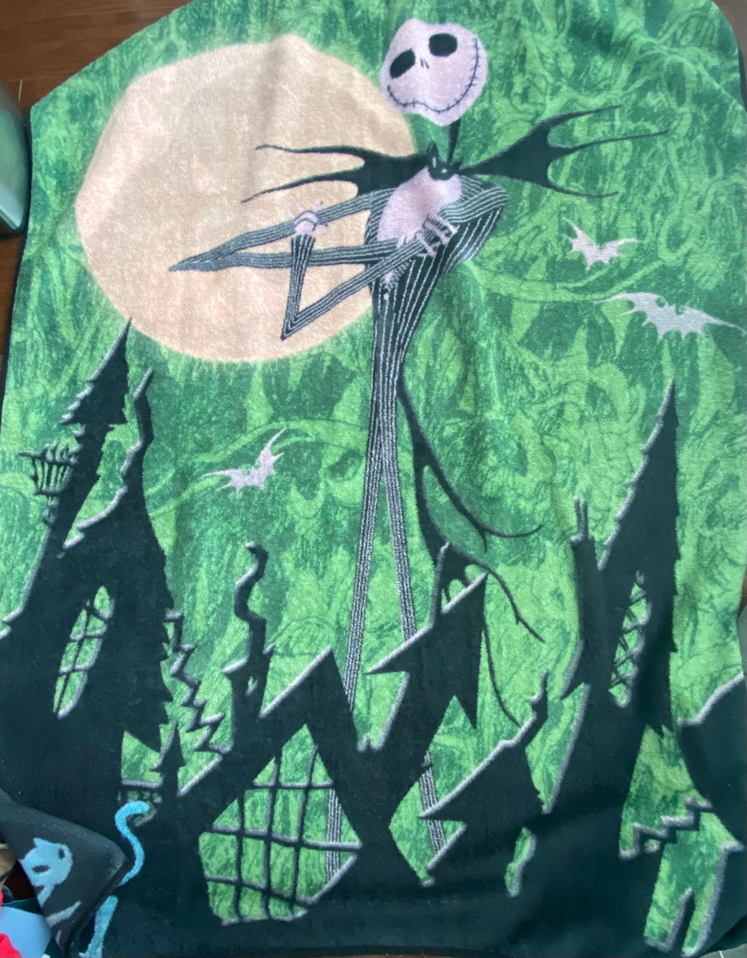 Disney Nightmare before Christmas vintage y2k blanket