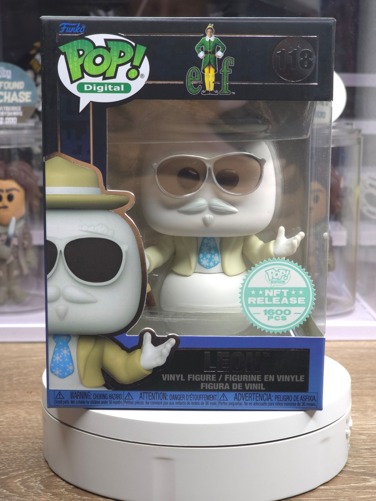 118 Leon (Elf) NFT Release 1600 PCS Movies Funko Pop
