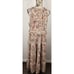 Love the Label Maxi Dress Sz Large Helena Tiered Sleeveless Cottagecore Bohemian