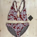 Acacia swimwear set in Rust Magnolia