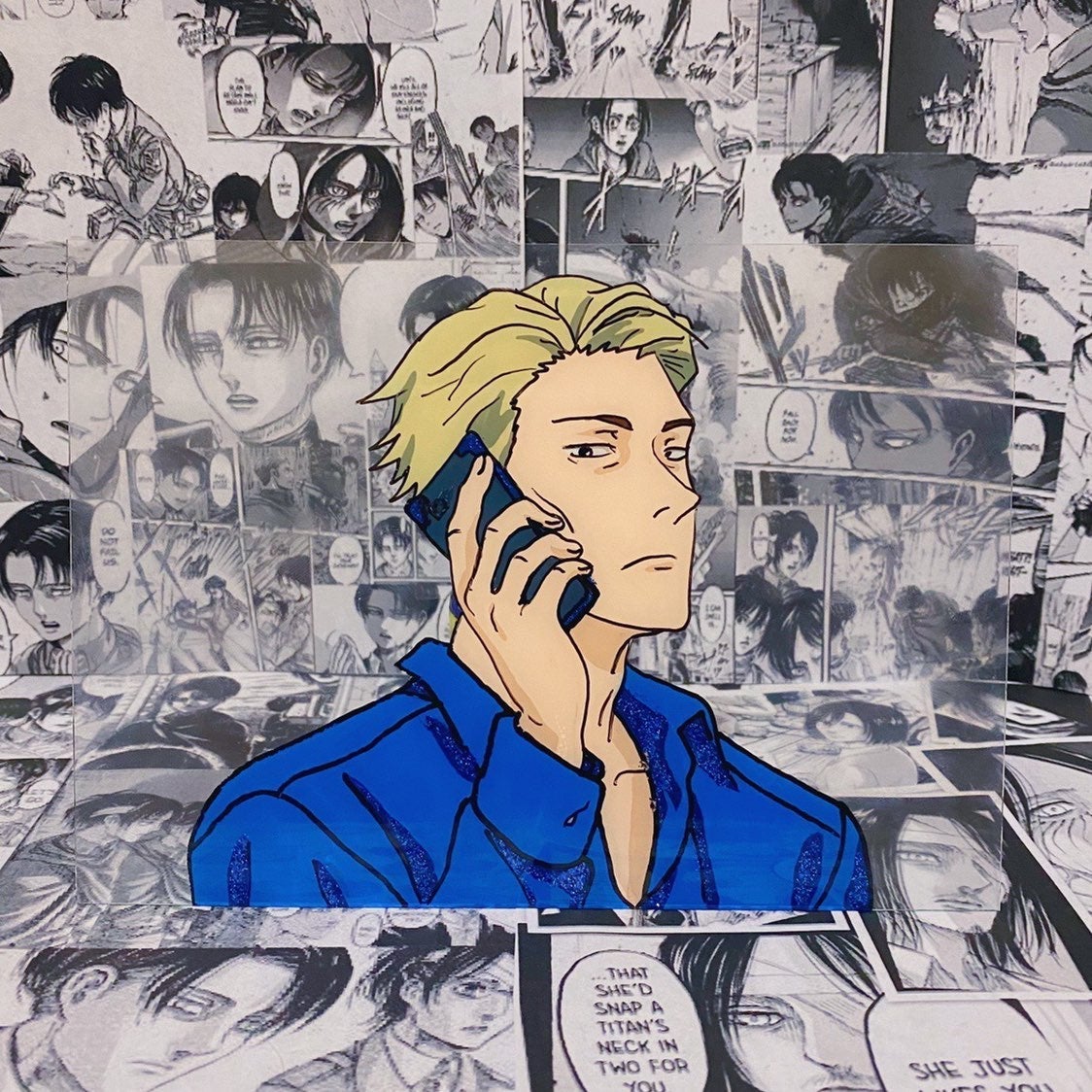 Jujutsu Kaisen Nanami Glass Painting