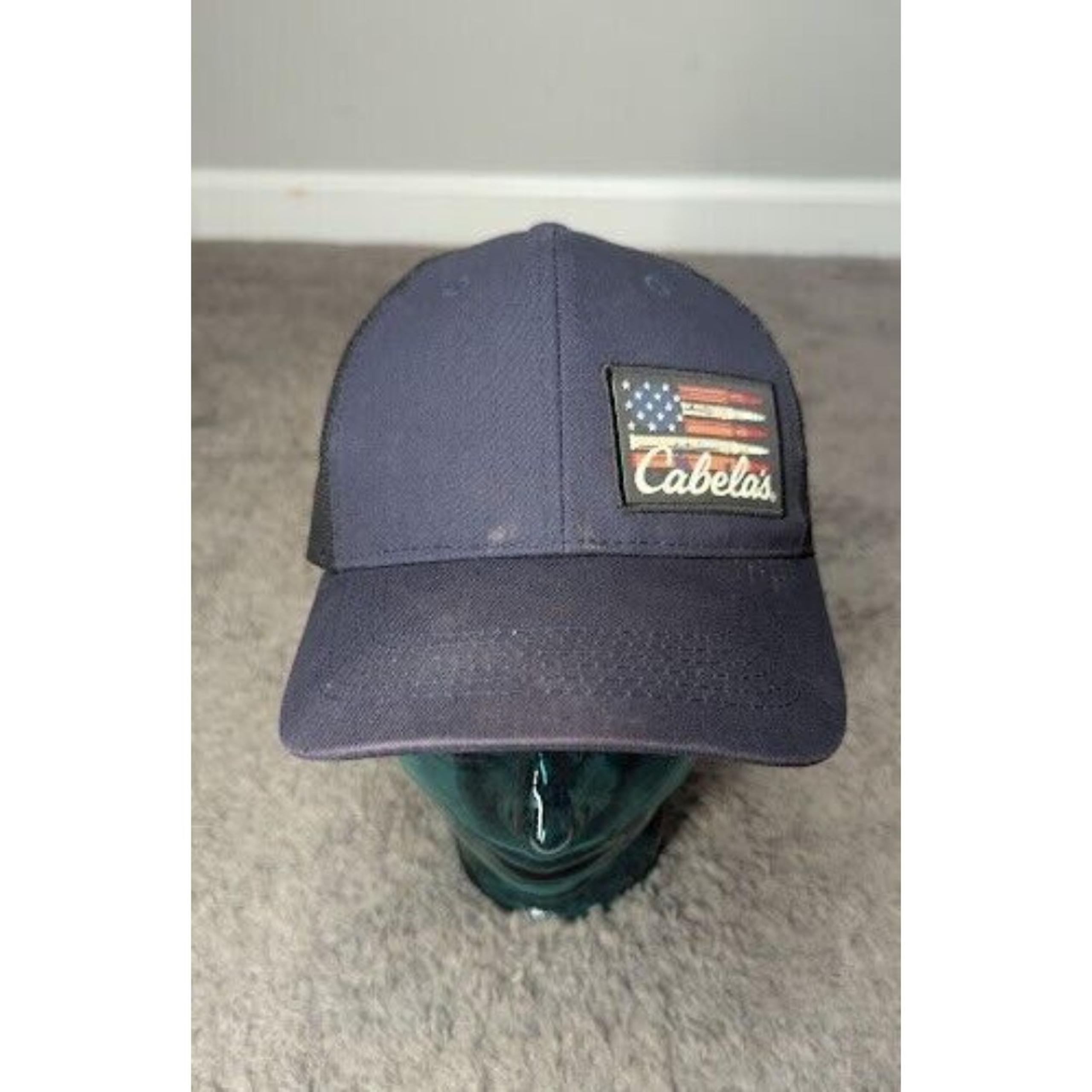 Official Cabela’s American Flag Ammo Trucker Freedom Cap HAT
