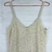 4th & Reckless Jayde Knit Maxi Summer Beach Dress Size M Beige Swim Cover Up