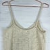 4th & Reckless Jayde Knit Maxi Summer Beach Dress Size M Beige Swim Cover Up