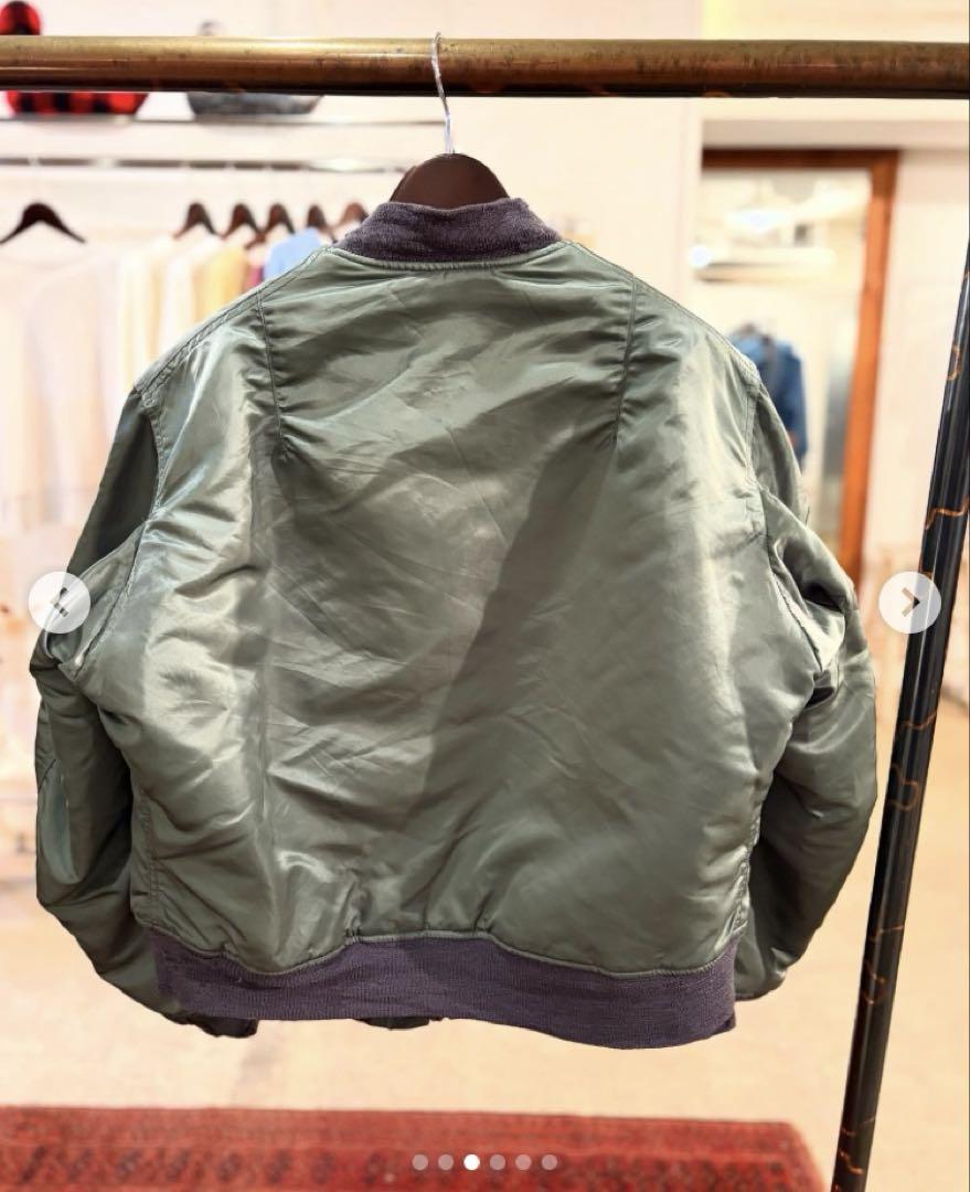 実物90's usaf MA-1 MIL-J-8279G ground crew 90's USAF MA-1 MIL-J-8279G ground crew jacket. Military