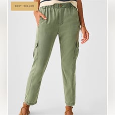 Faherty Arlie Day Cargo Pant In Sea Spray Size XS NWT