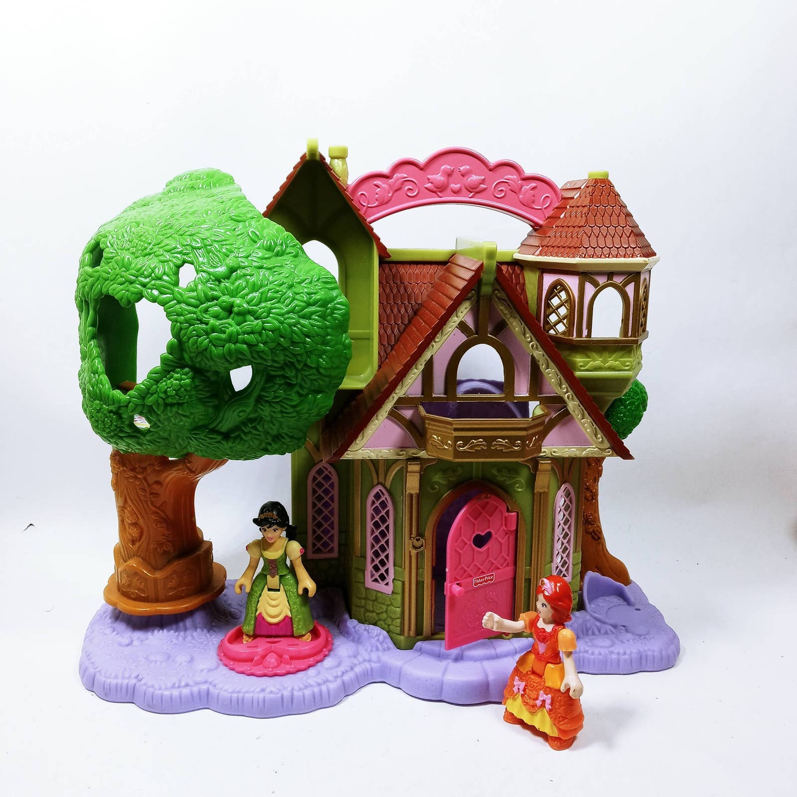 Fisher Price Precious Places Woodland Palace Playset 3pc Pretend Play (mt2)