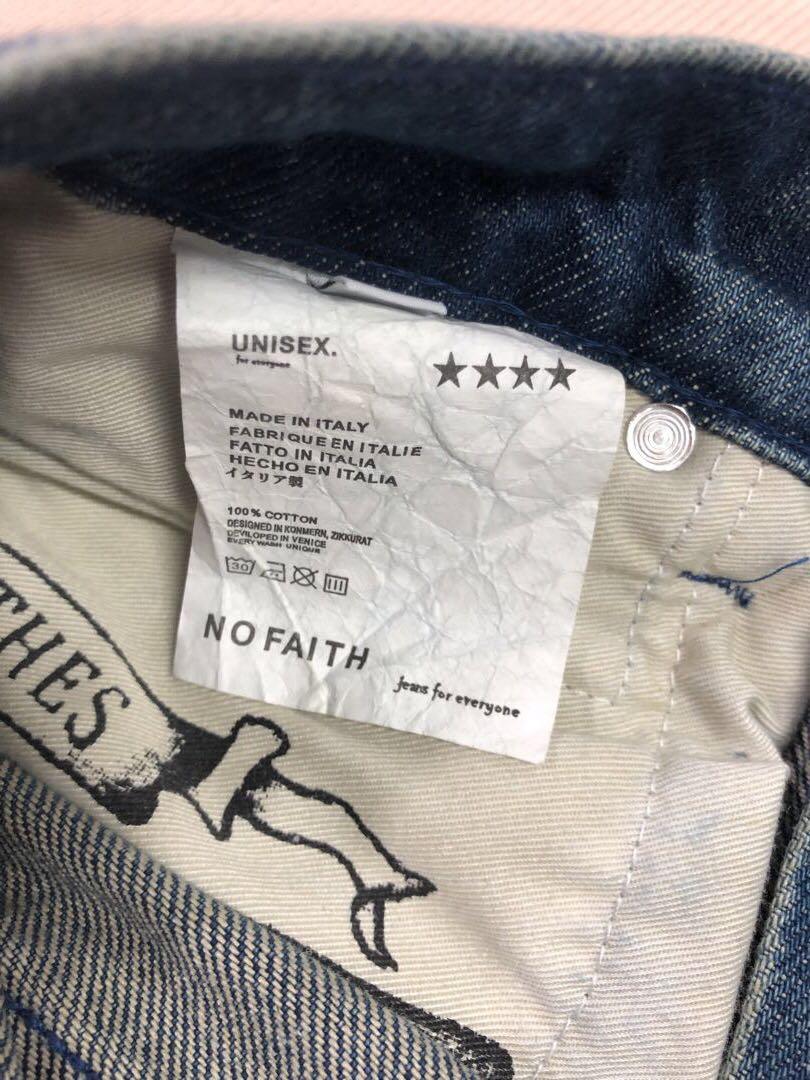 NO/FAITH STUDIOS ITALY SQUARE PATCH CUT