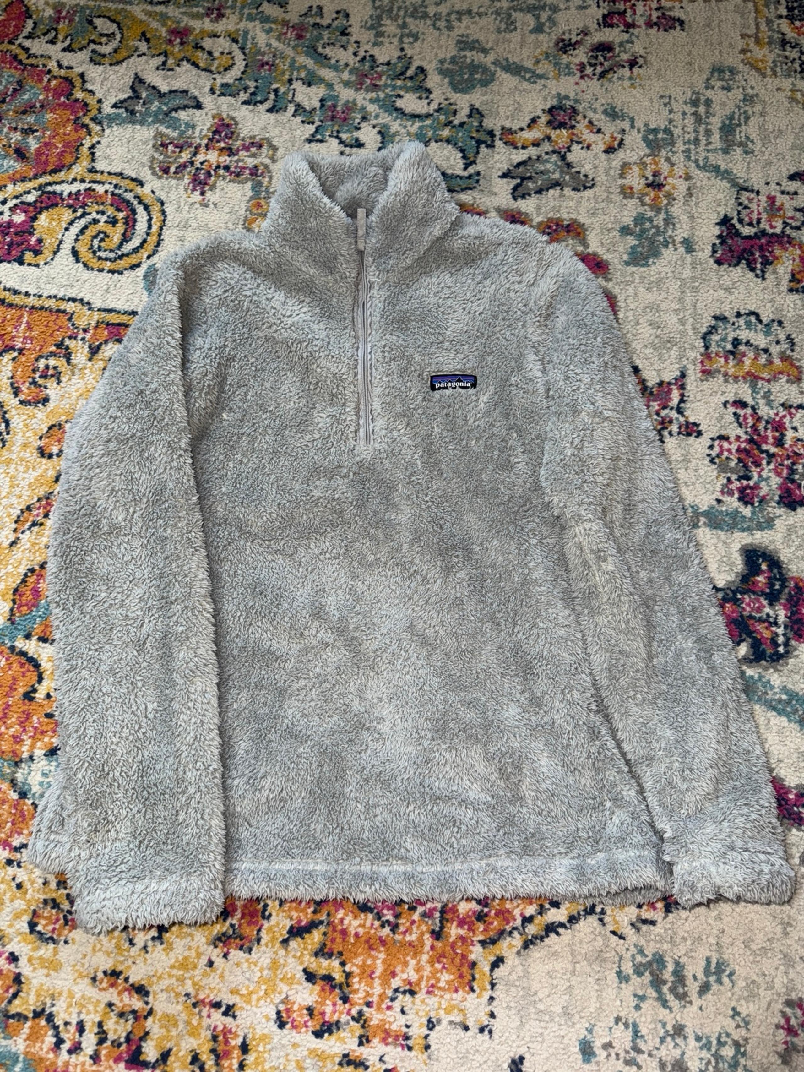 Patagonia women's los gatos 1/4 zip pullover size large