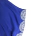 Royal Blue Embroidered Kaftan Beach Swimsuit Coverup
