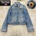 【Polo Jeans Ralph Lauren】 Denim Jacket, Gold Buttons, Jean Jacket, Made in Mexico