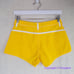 New! Free People Yellow & White Made Some Short Shorts, size 2