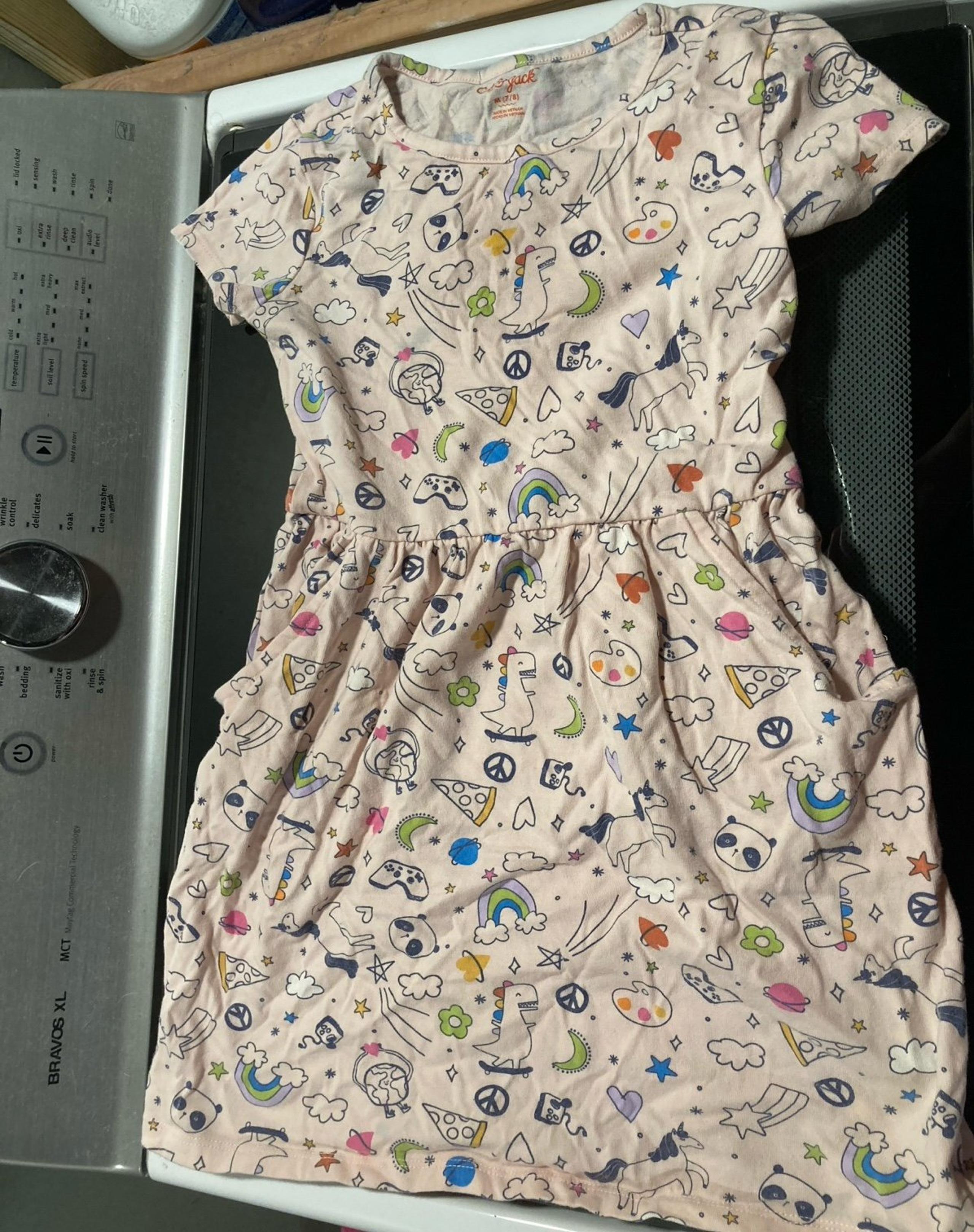 Medium 7/8 games/unicorn dress