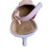 Stuart Weitzman Pink Tweed Linen Slink-back Pointed Toe Blink Heels Size 8 M