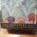 Set= 2 NEW pkgs = 8 Drink coasters, Thirstystone Barware Sandstone Absorbent USA