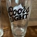 Coors Light Colorado Avalanche beer pint glasses official beer NHL Hockey glass