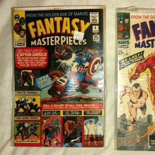 MARVEL FANTASY MASTERPIECES 1966 #4 & #7 MARVELCOMICS