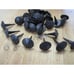 50 IRON CLAVOS Hooks, Nails, Hand Forged 1 Wide, 1.5 Nail