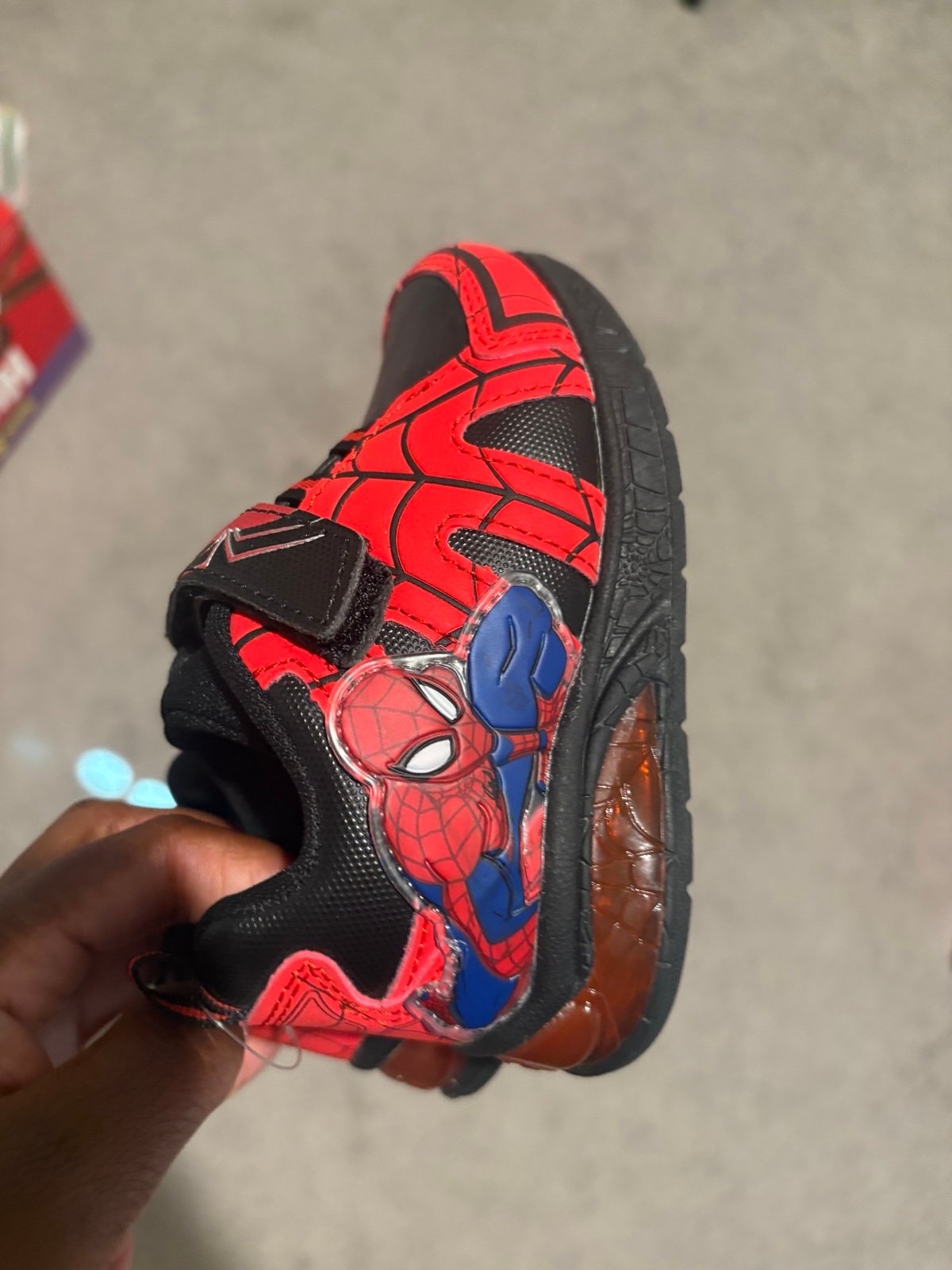 Spider-Man Marvel Light Up Sneakers -7