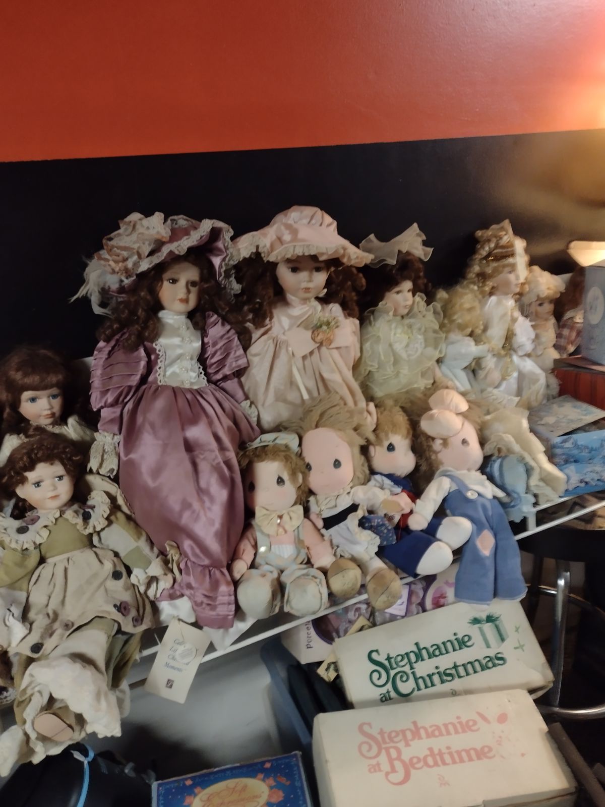 Bundle if dolls some porcelain