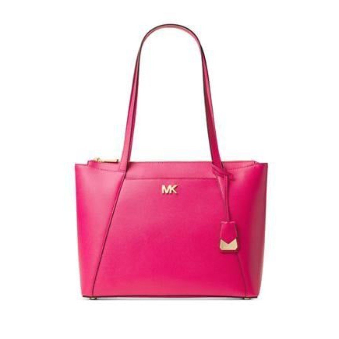Michael Kors Maddie Pink Tote Bag
