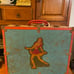 Vintage skates womens pin up case
