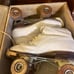 Vintage skates womens pin up case