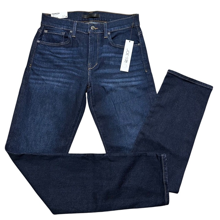 Joe’s Jeans The Brixton Size 29 X 32 Dark Wash Straight Narrow Kinetic Soft NWT