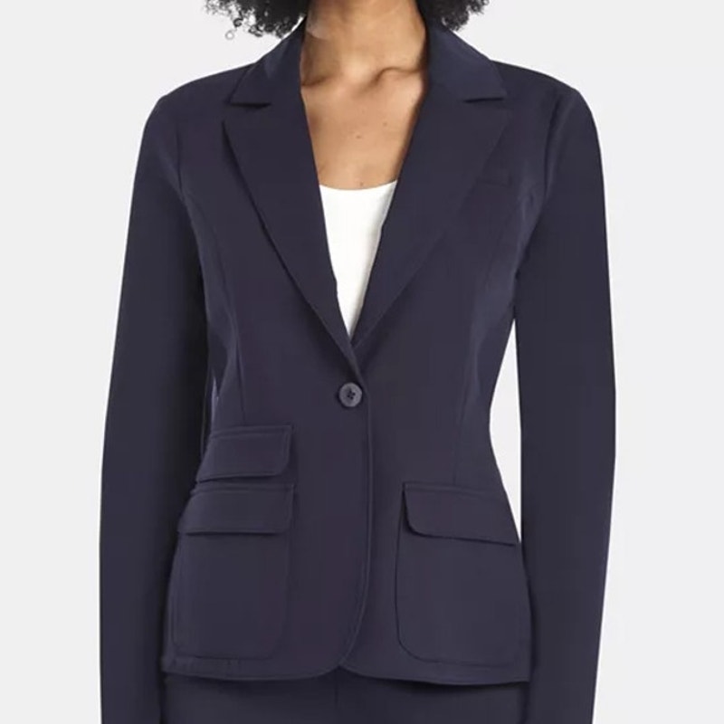 Capsule 121 Navy Samaritan One-Button Jacket Size Large