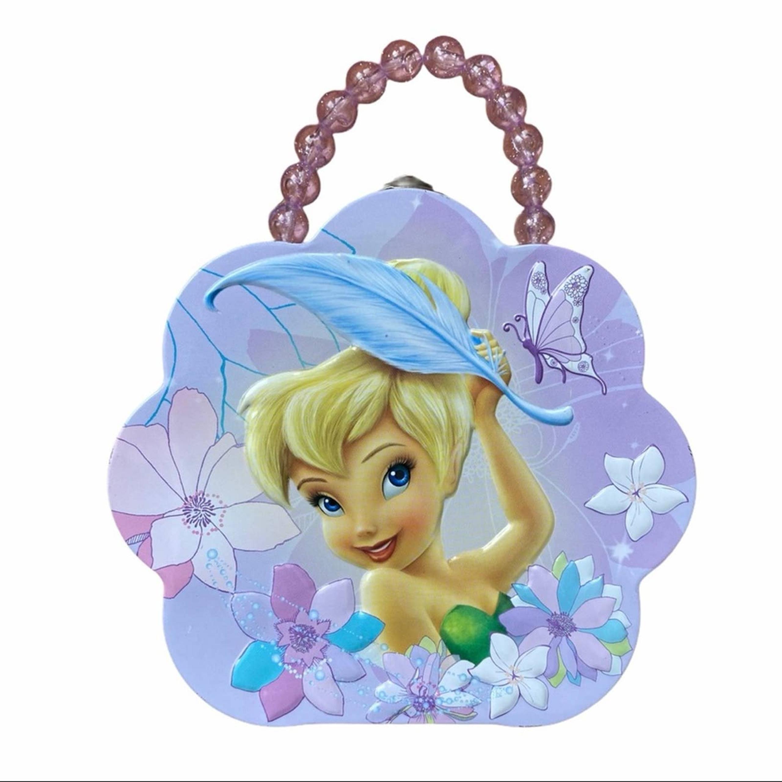 The Tin Box Co Disney Tinker Bell 2010 Steel Storage Container Box
