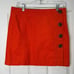NWT. Vineyard Vines Orange Corduroy Skirt