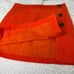 NWT. Vineyard Vines Orange Corduroy Skirt